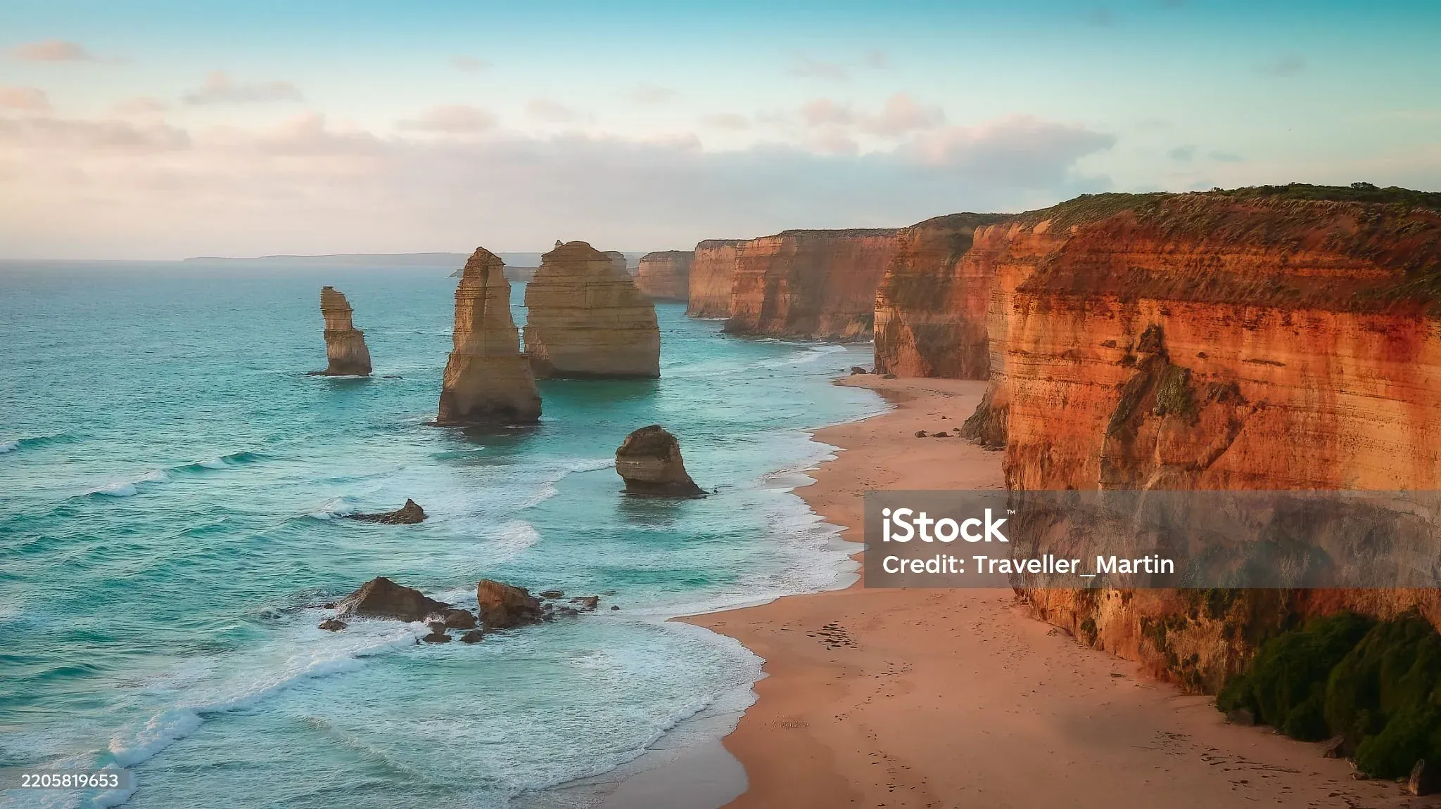 The Twelve Apostles on the Great Ocean Road