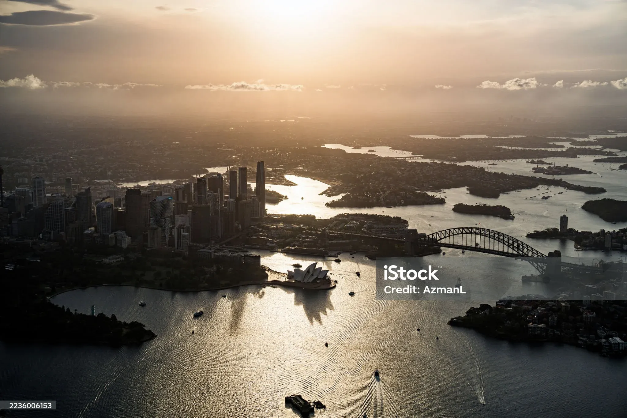 Sydney Opera House at dusk