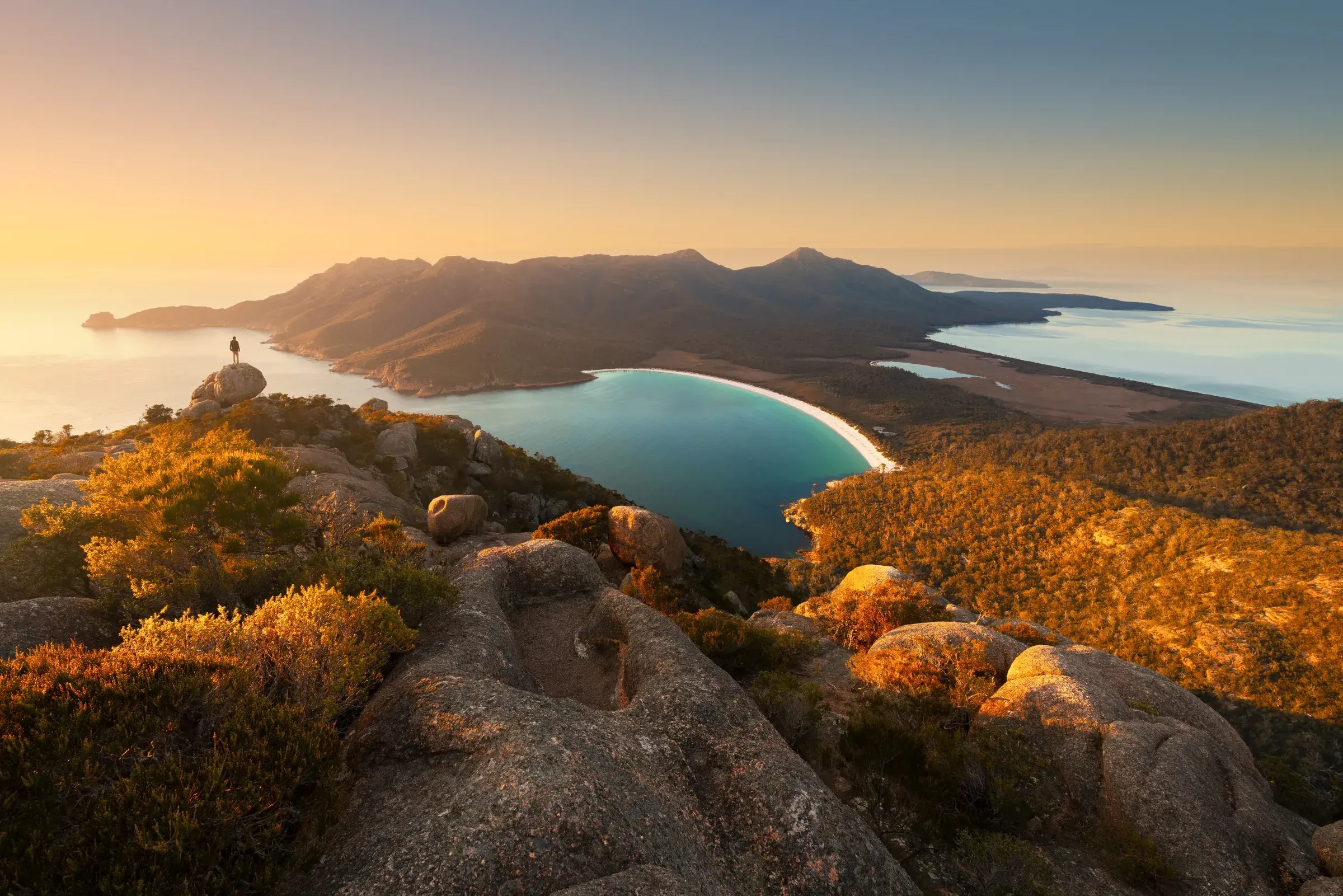 Wineglass Bay from the lookout